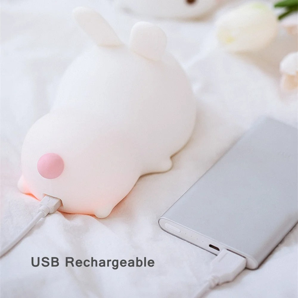 Soft Cute Bunnylight lamp