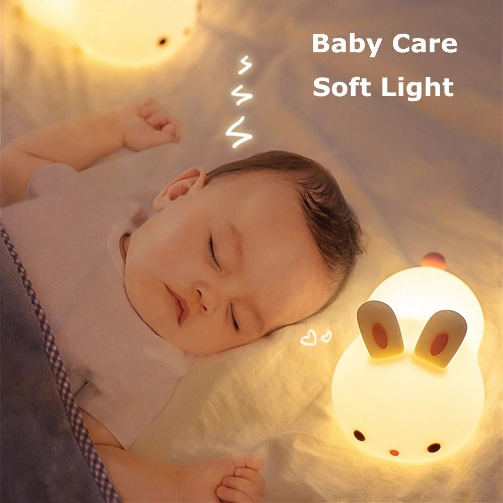 Soft Cute Bunnylight lamp