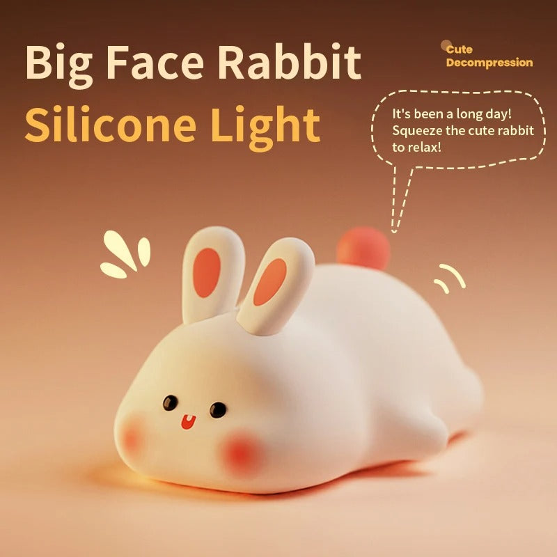 Soft Cute Bunnylight lamp