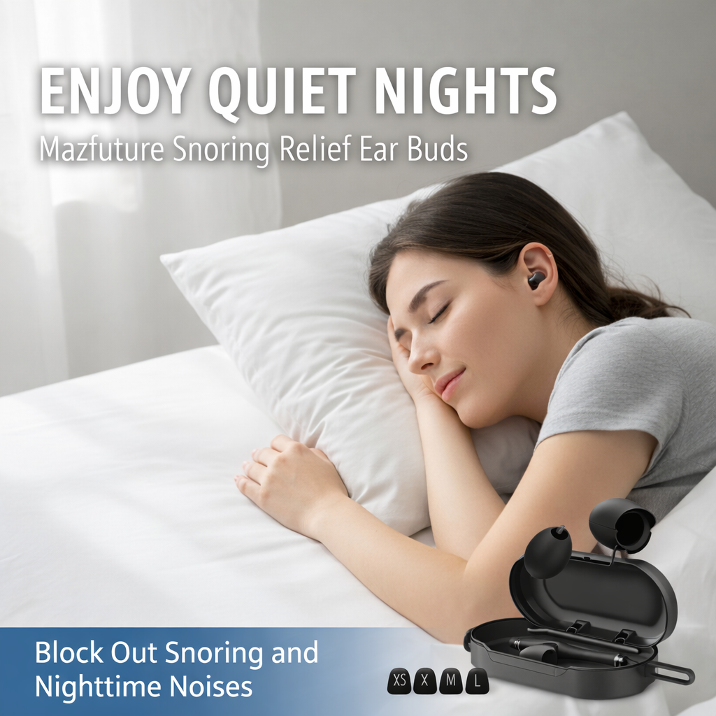 Mazfuture Snoring Relief ear buds