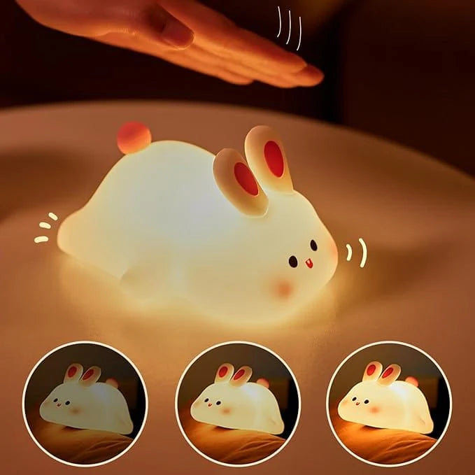 Soft Cute Bunnylight lamp