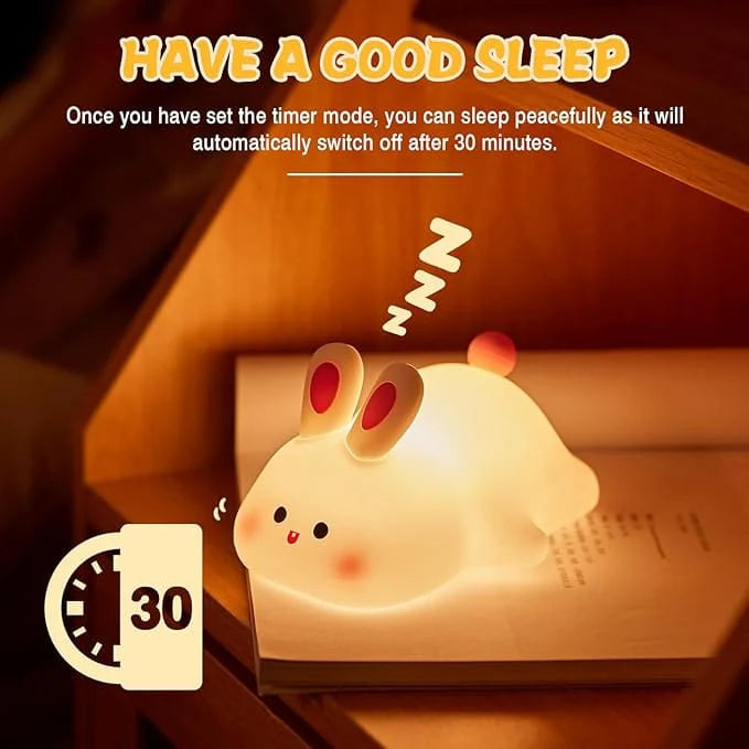 Soft Cute Bunnylight lamp